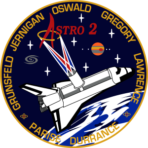 STS 67 Mission Patch Logo Vector
