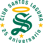 Santos de Torreón 25 años Logo Vector