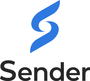 Sender Wallet Logo Vector