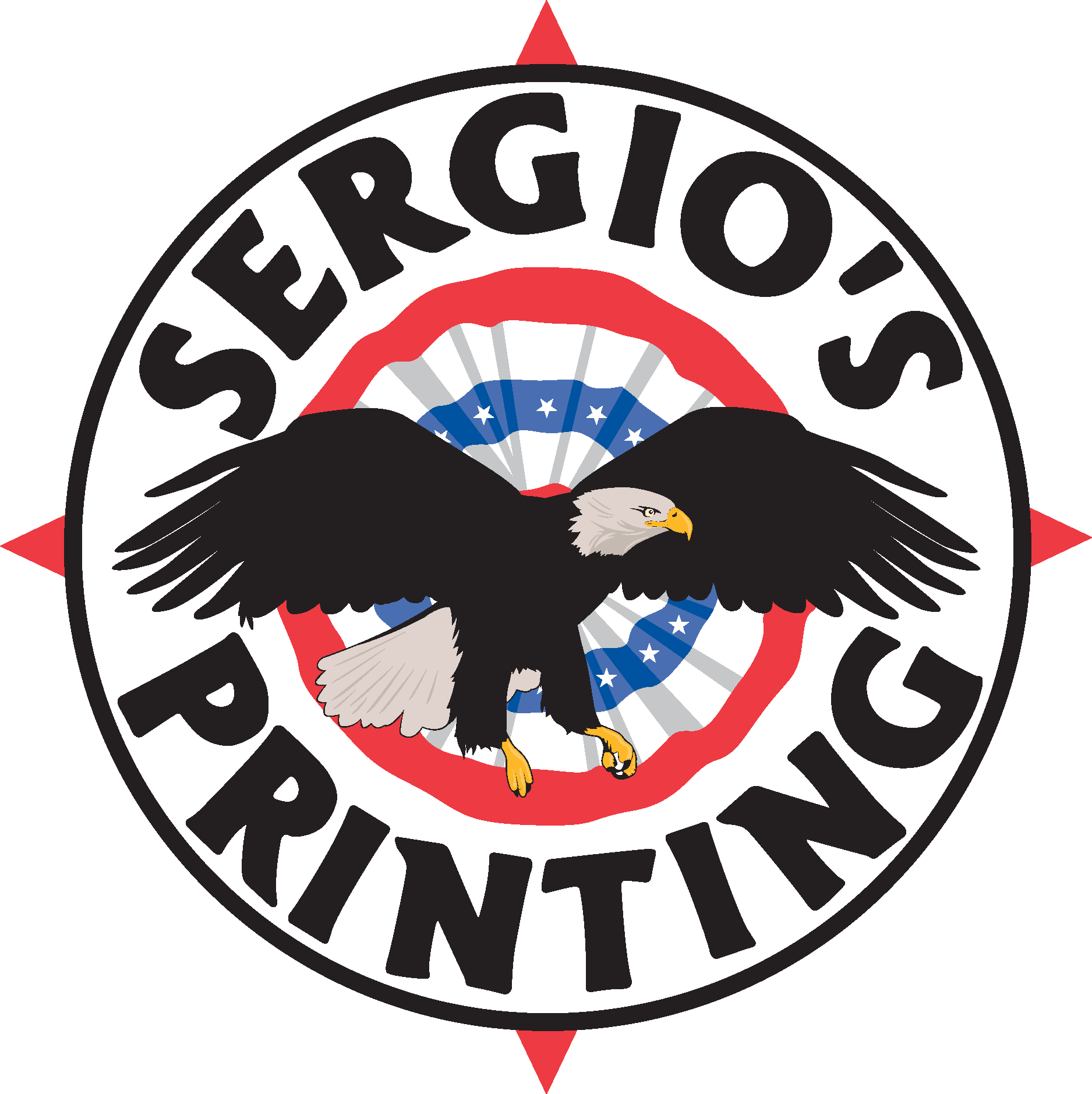 Sergio’s Printing USA Logo Vector
