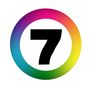 Seven Network Colour Logo Vector