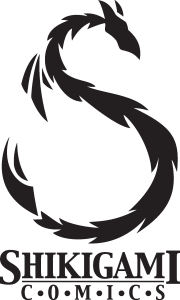 Shikigami Comics Logo Vector