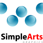 Simple Arts Graphics Logo Vector