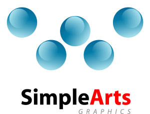 Simple Arts Graphics Logo Vector