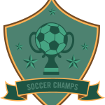 Soccer champs sheild football club Logo Vector