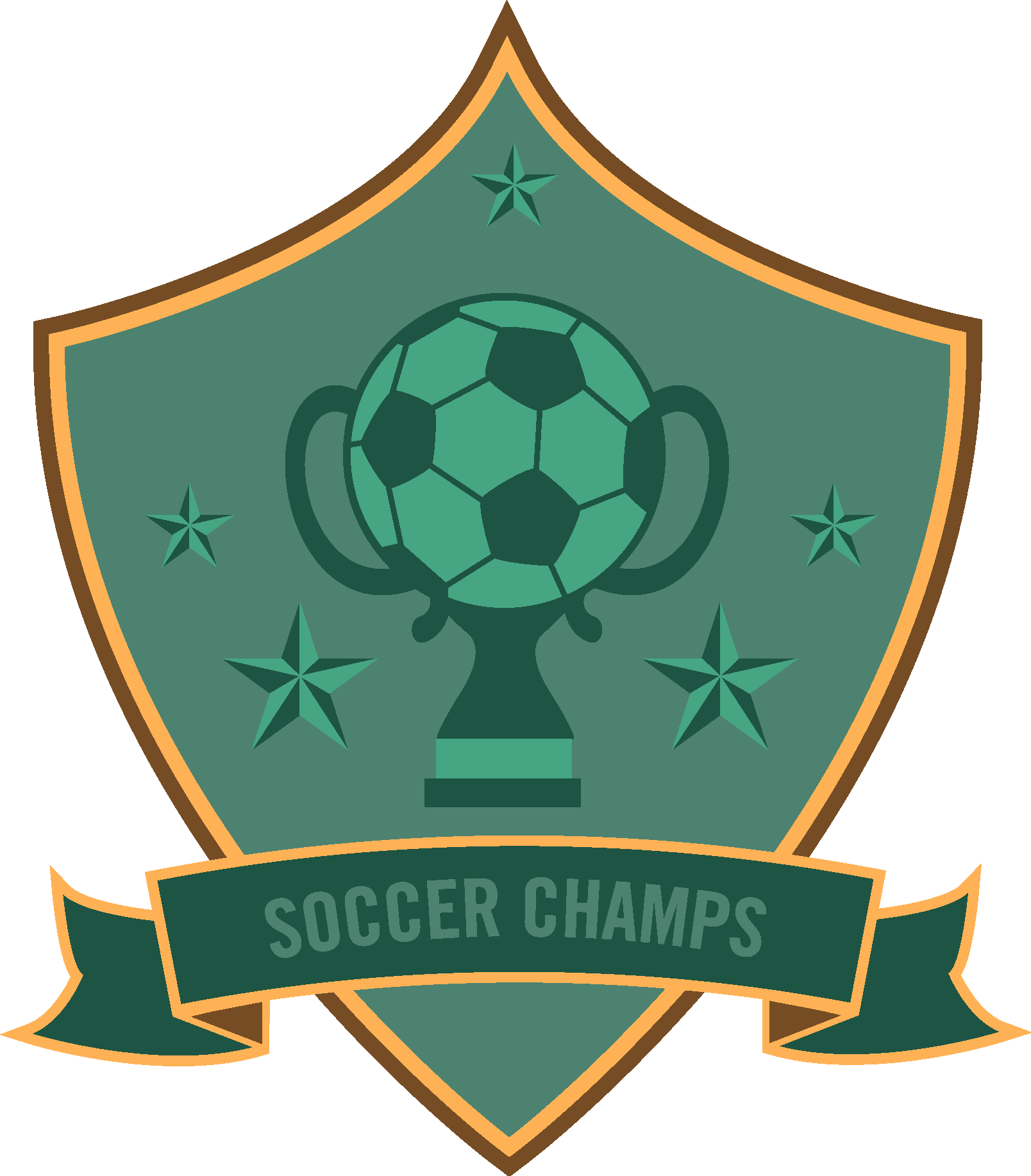 Soccer champs sheild football club Logo Vector - (.Ai .PNG .SVG .EPS ...