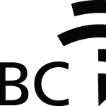 South African Broadcasting Corporation black Logo Vector