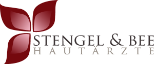 Stengel und Bee Logo Vector