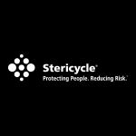 Stericycle white Logo Vector