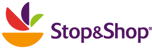 Stop & Shop simple Logo Vector
