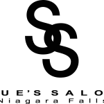 Sue’s Salon in Niagara Falls black Logo Vector