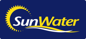 Sun Water Logo Vector