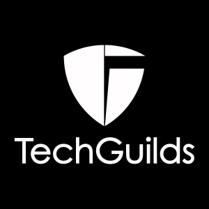TechGuilds white Logo Vector