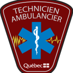 Technicien Ambulancier Quebec Logo Vector