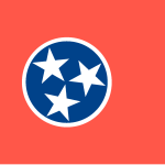 Tennessee Flag Logo Vector