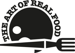 The Art of Real Food Logo Vector