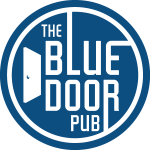 The Blue Door Pub Logo Vector