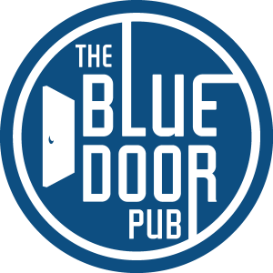 The Blue Door Pub Logo Vector