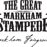 The Great Markham Stampede Logo Vector