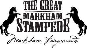 The Great Markham Stampede Logo Vector