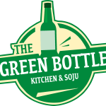 The Green Bottle Logo Vector