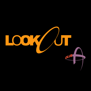 The LookOut & Club Logo Vector