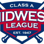 The Midwest League of Professional Baseball Clubs Logo Vector