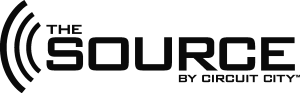 The Source by Circuit City black Logo Vector