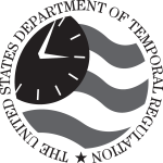 The United States Department of Temporal Regulation Logo Vector