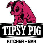 Tipsy Pig Logo Vector