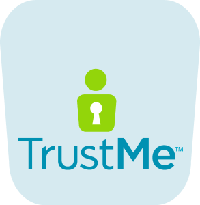 TrustMe Badge Logo Vector