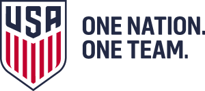 USA One Nation One Team Logo Vector