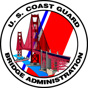 United States Coast Guard Bridge Administration Logo Vector