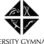 University Gymnasium Logo Vector