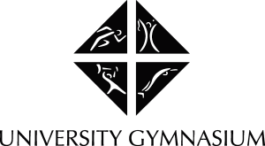 University Gymnasium Logo Vector