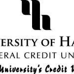 University of Hawaii Federal Credit Union  black Logo Vector