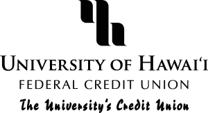 University of Hawaii Federal Credit Union  black Logo Vector