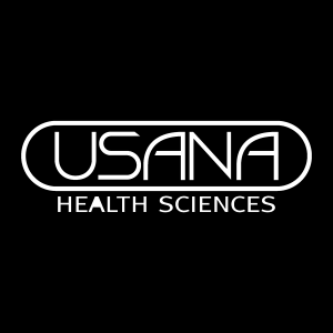 Usana Health Sciences white Logo Vector