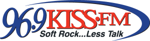 WGKS 96.9 KISS FM Logo Vector