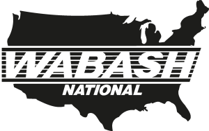 Wabash National black Logo Vector