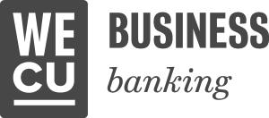 We CU Business Banking Logo Vector