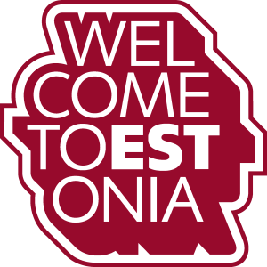 Welcome to Estonia Logo Vector