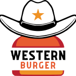 Western Burger Logo Vector