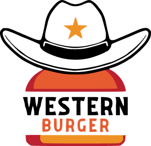 Western Burger Logo Vector