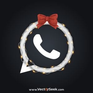 Whatsapp Christmas Logo Template