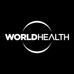 World Health white Logo Vector