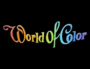 World of Color Logo Vector