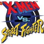 X Men vs Street Fighter Logo Vector