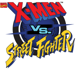 X Men vs Street Fighter Logo Vector