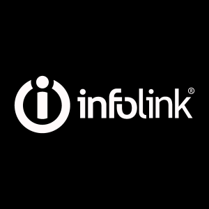 infoLink white Logo Vector